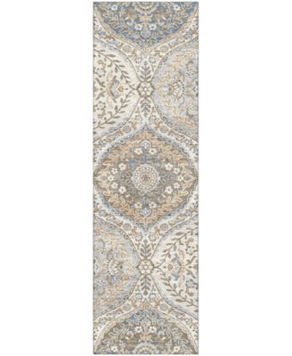 Mayfield Machine Washable AMF1990 2'3"x7'6" Runner