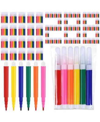 Mini Markers Bulk Colored Pen Vibrant Portable Watercolor Marker Office
