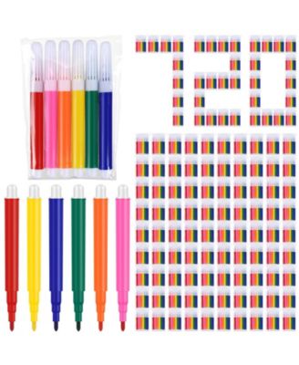Mini Markers Bulk Colored Pen Vibrant Portable Watercolor Marker Office