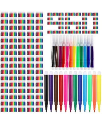 Mini Markers Bulk Colored Pen Vibrant Portable Watercolor Marker Office