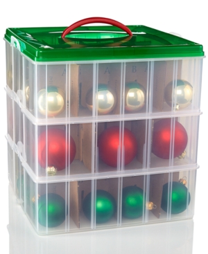 Pyrex Snapware Snap N Stack Square 3-Tier Seasonal Ornament