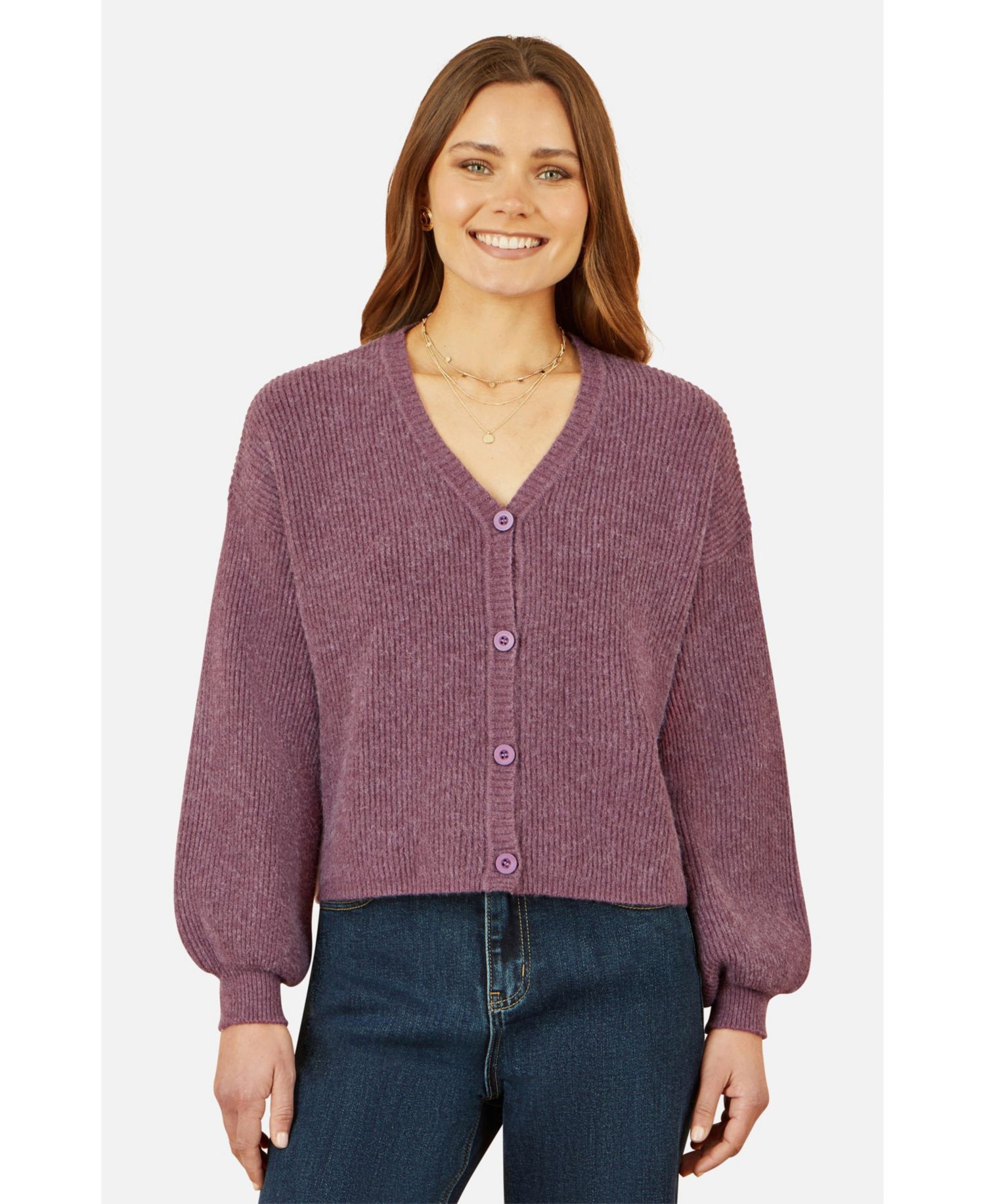 Women's Marl Knit Cardigan