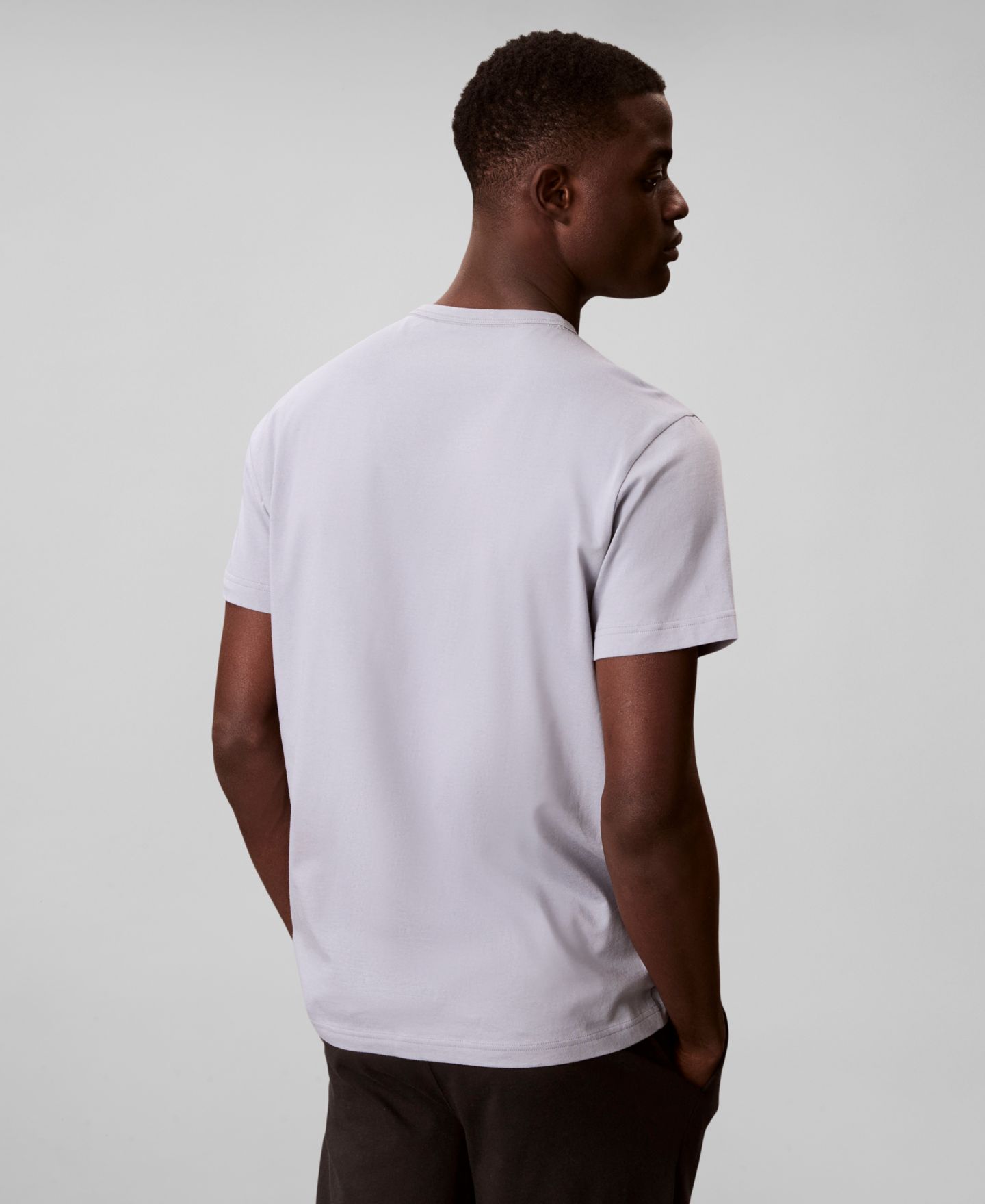 Мужская пижамная свитшоты Calvin Klein с круглым вырезом, цвет: Синий — фото 4