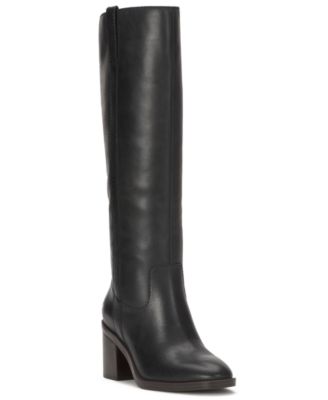 Women's Adana Wide Calf Tall Block Heel Boots