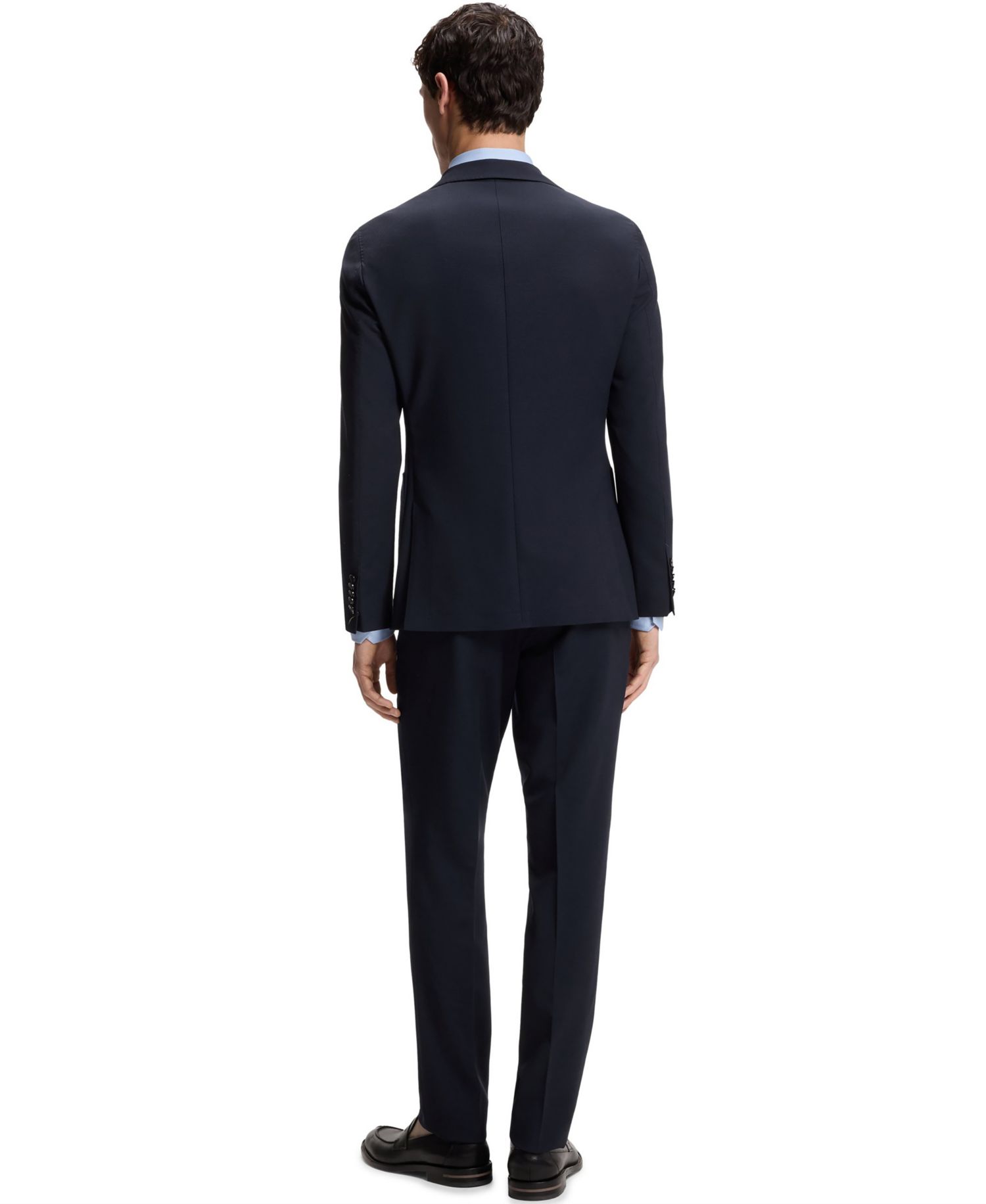 Men's Virgin Wool-Silk Slim-Fit Blazer