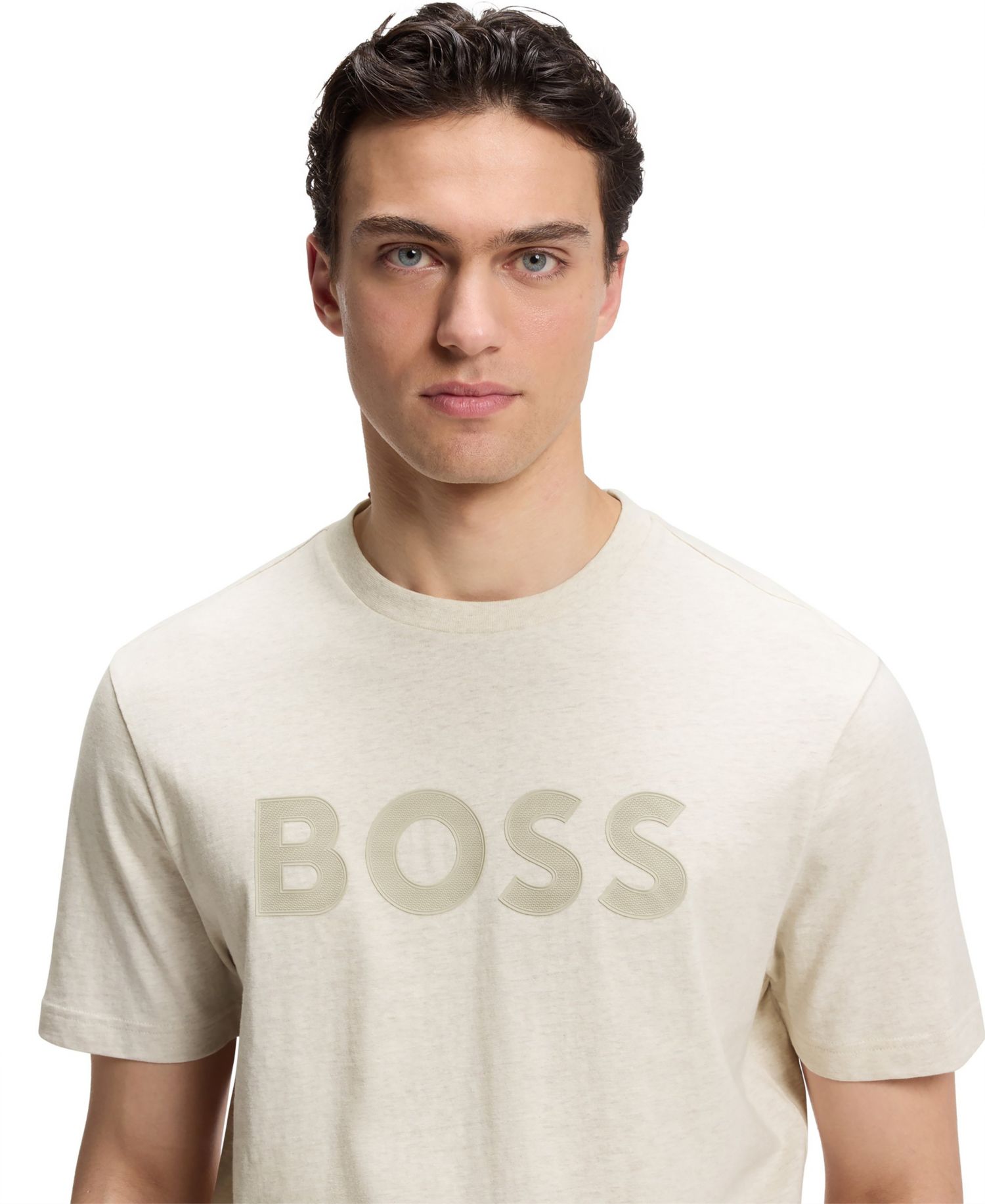Men's Cotton Tonal Logo Regular-Fit T-Shirt