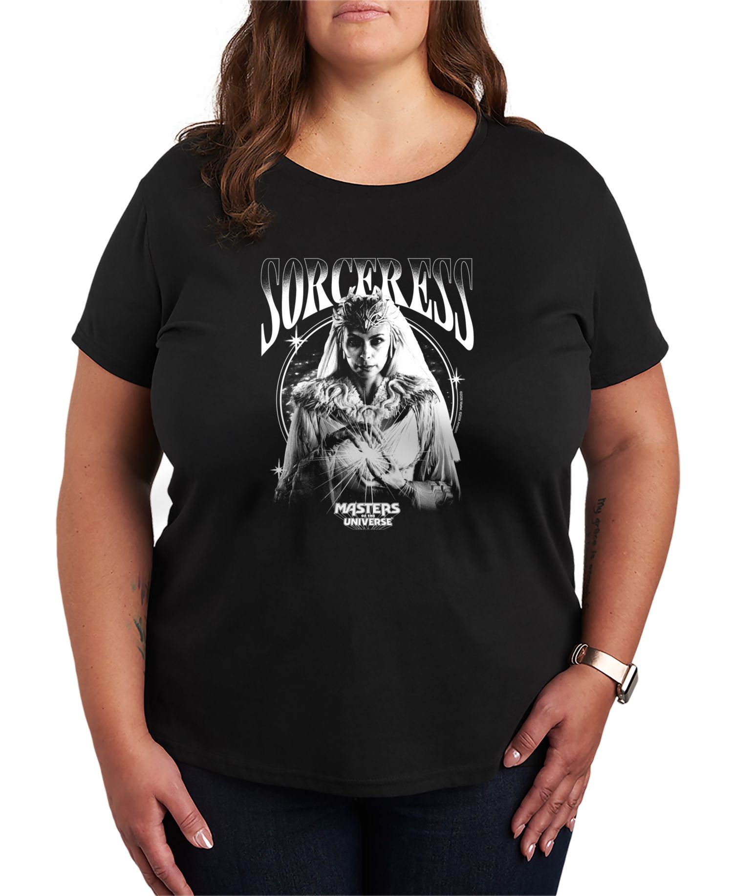 Plus Size Masters of the Universe Sorceress Short-Sleeve Graphic T-Shirt