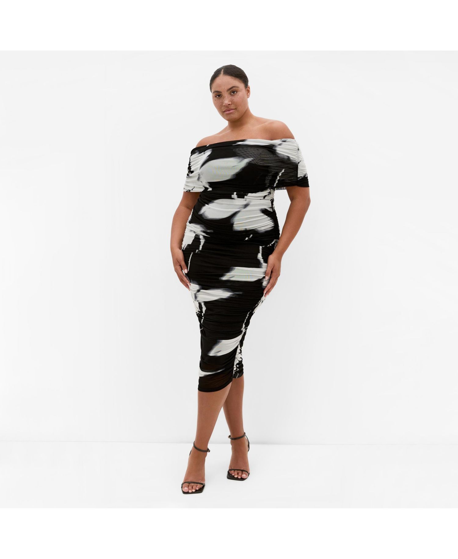 Women's Dana Blur Print Mesh Skirt