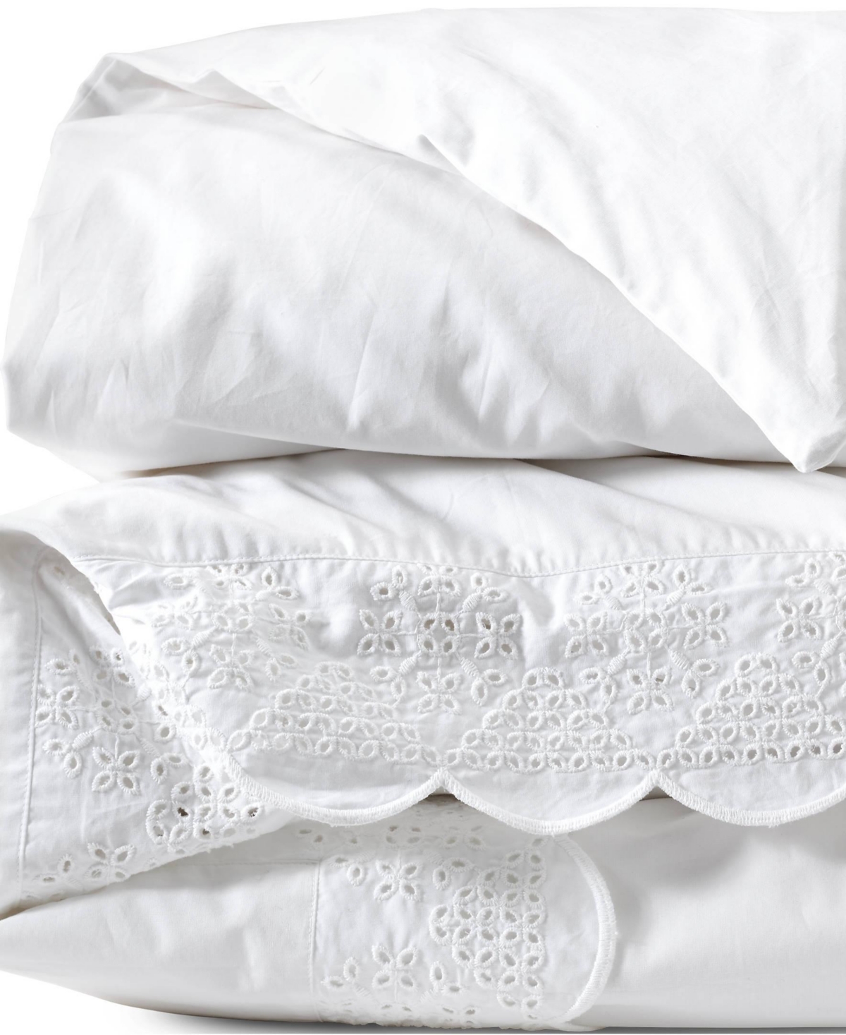 Lands' End Eyelet Duvet Cover