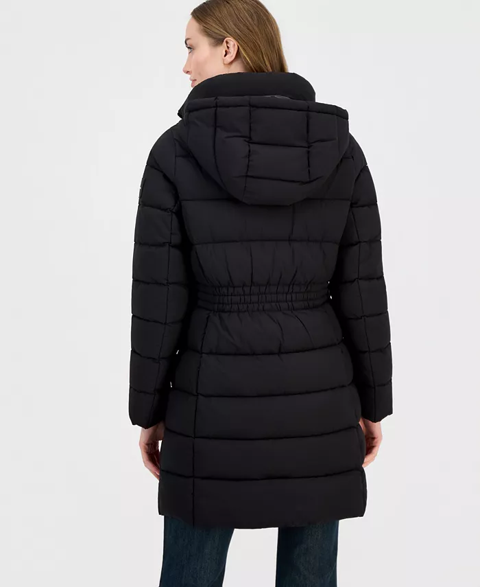 Women's Bibbed Packable Puffer Coat - thumbnail 2