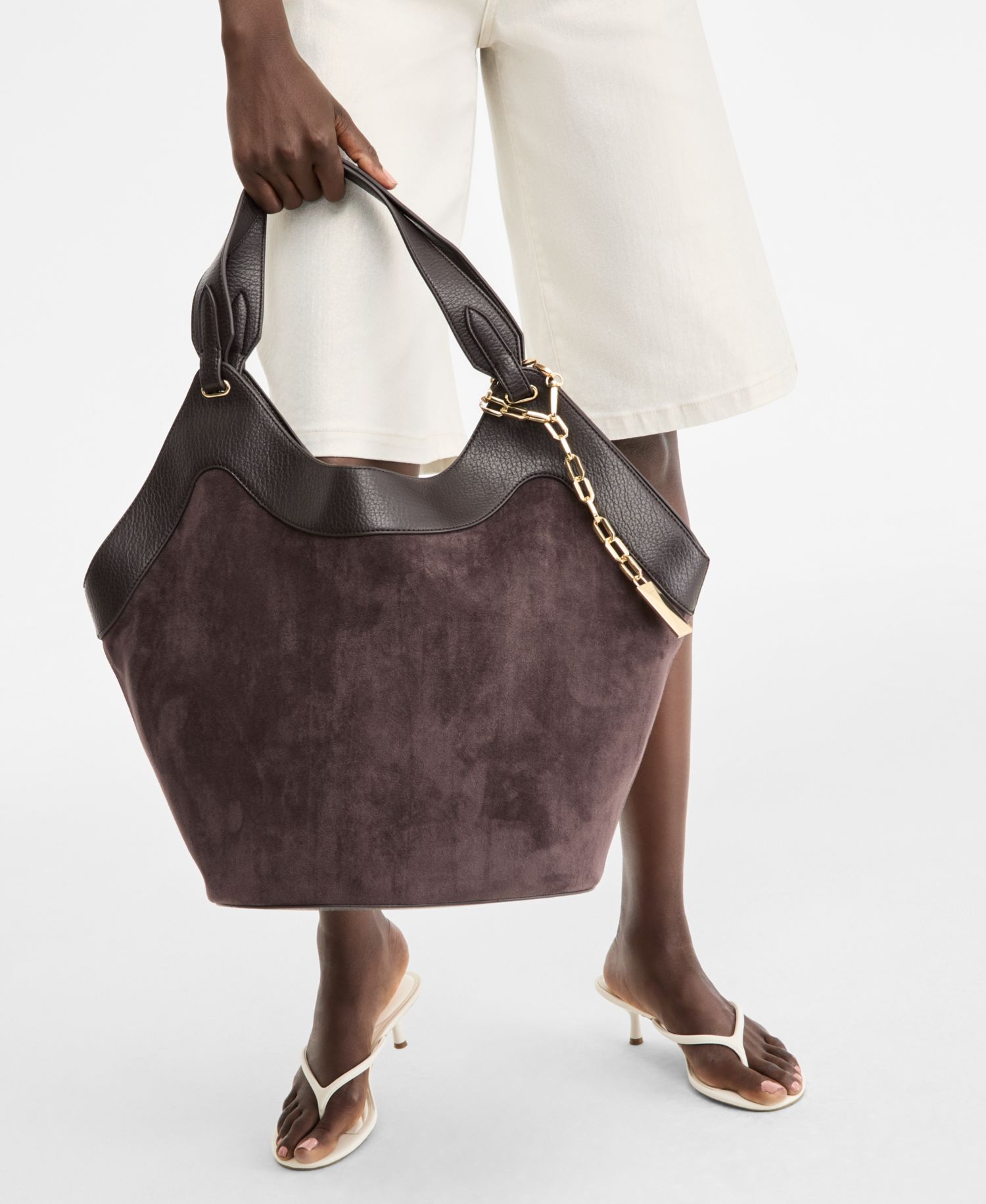 Gihsell Suede Tote