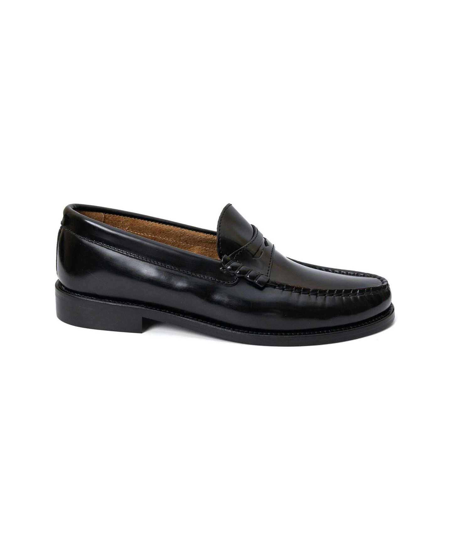 Женские туфли Menina Step Mila Leather Penny Loafer, цвет: Чёрный, вариант 1 — фото 2