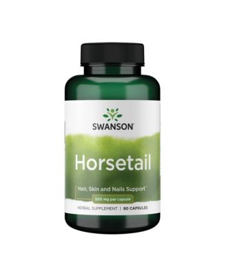 Swanson Horsetail Hair Skin and Nails Bone Health and Urinary Tract Support Herbal Supplement quality Ingredients 90 Capsules 11$