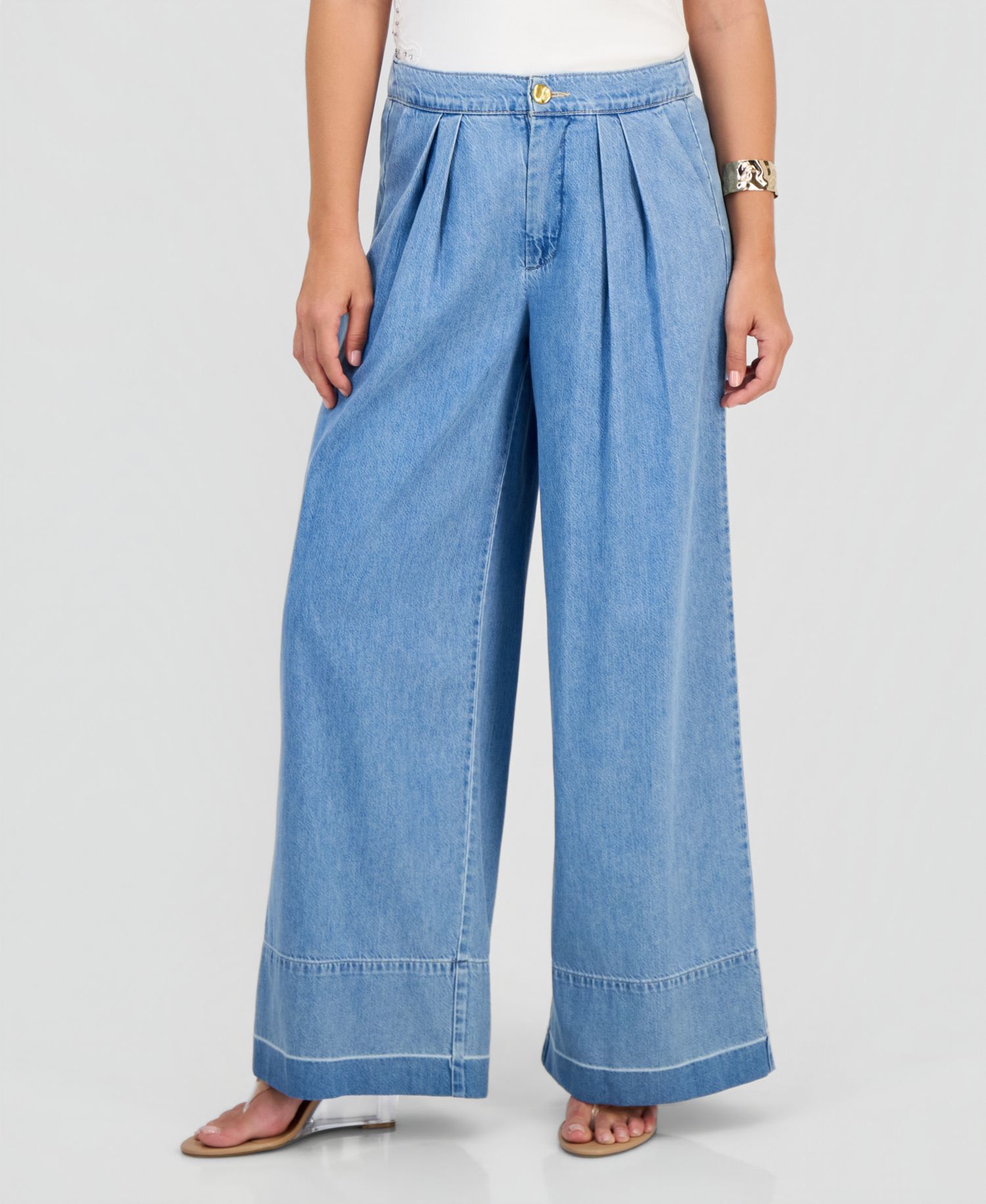 Women's High-Rise Wide-Leg Jeans