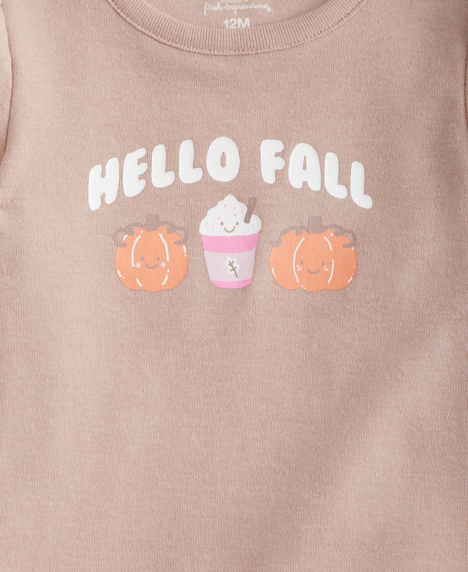 Toddler Girls' 2T-4T Mix & Match Short-Sleeve Hello Fall T-Shirt