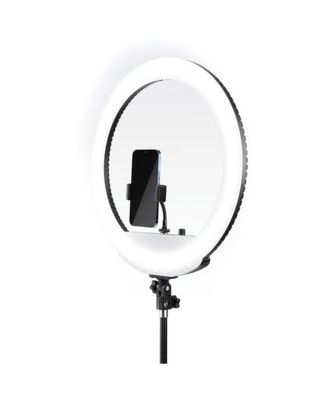 Portable Bi-Color LED Ring Light with Stand without Battery
