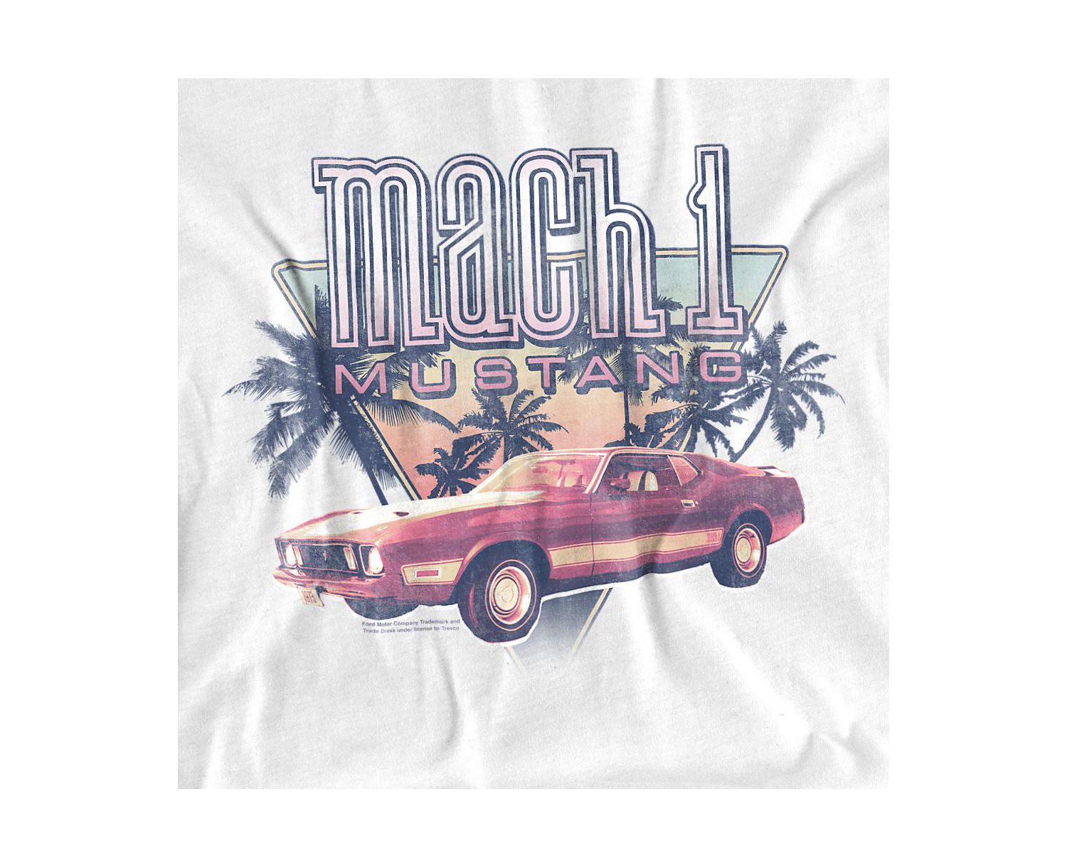 Men's Ford Mach 1 Palm Tree T-Shirt