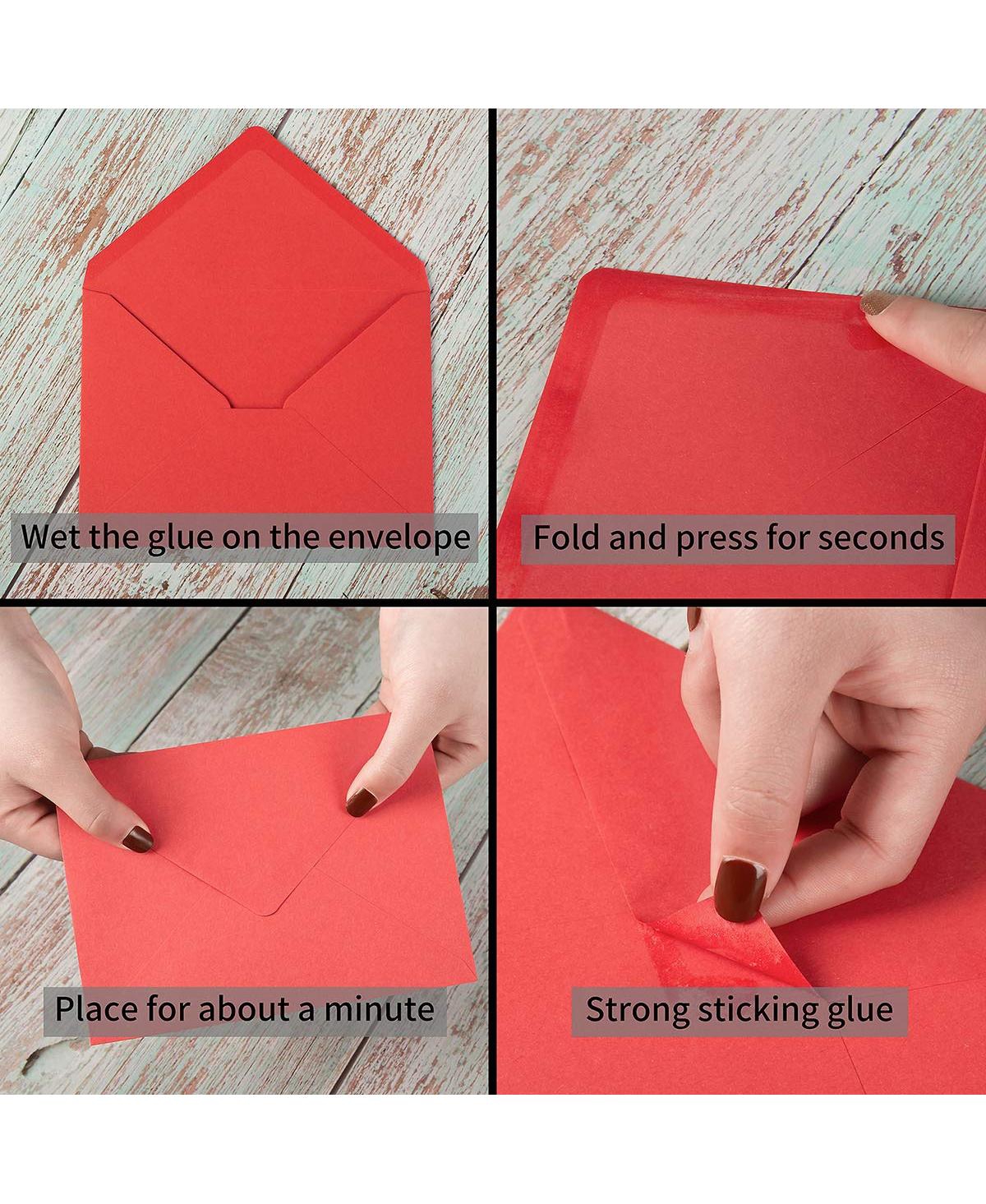Gnuadz A6 Envelopes For Invitation Greeting Card Wedding Birthday