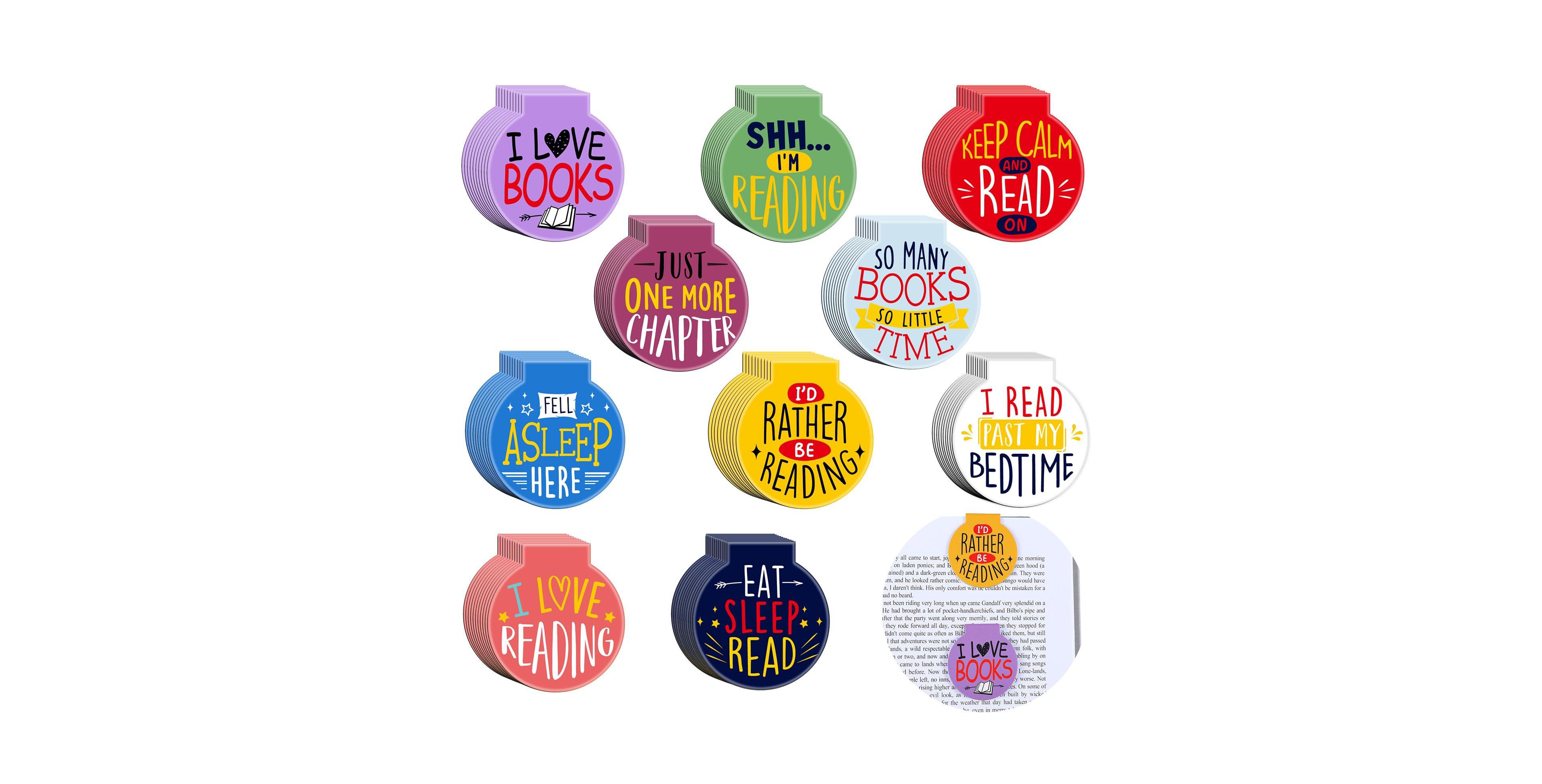 Gnuadz Magnetic Bookmarks Bulk Book Lover Awards