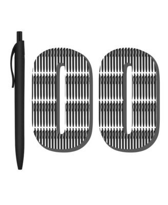  Click Pens Retractable Ballpoint Medium Point 100 Pack