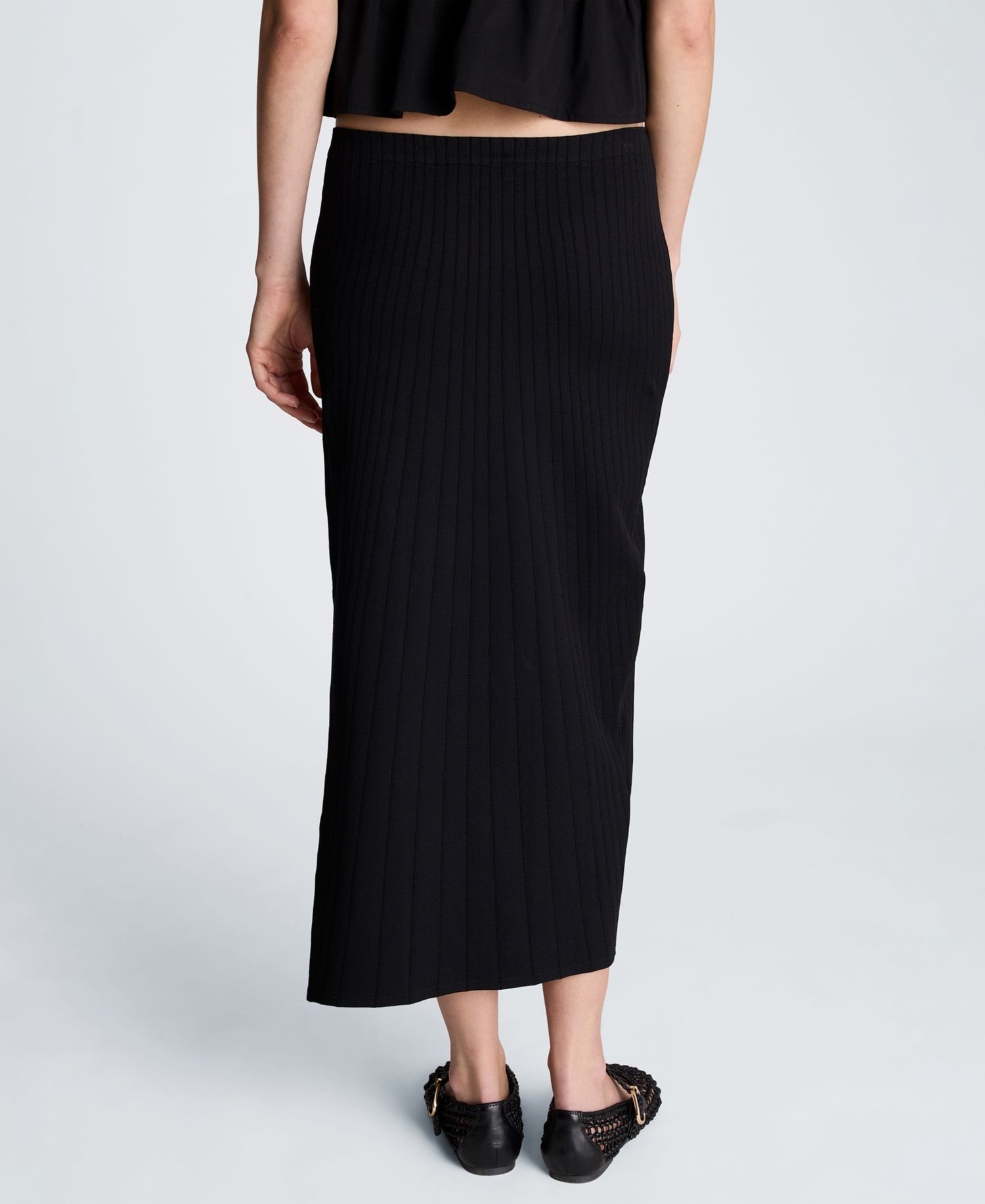 Women's Pull-On Midi Skirt