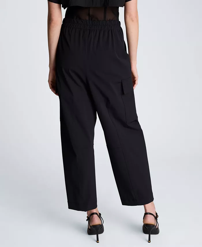 Women's Barrel Leg Cargo Pants - thumbnail 9