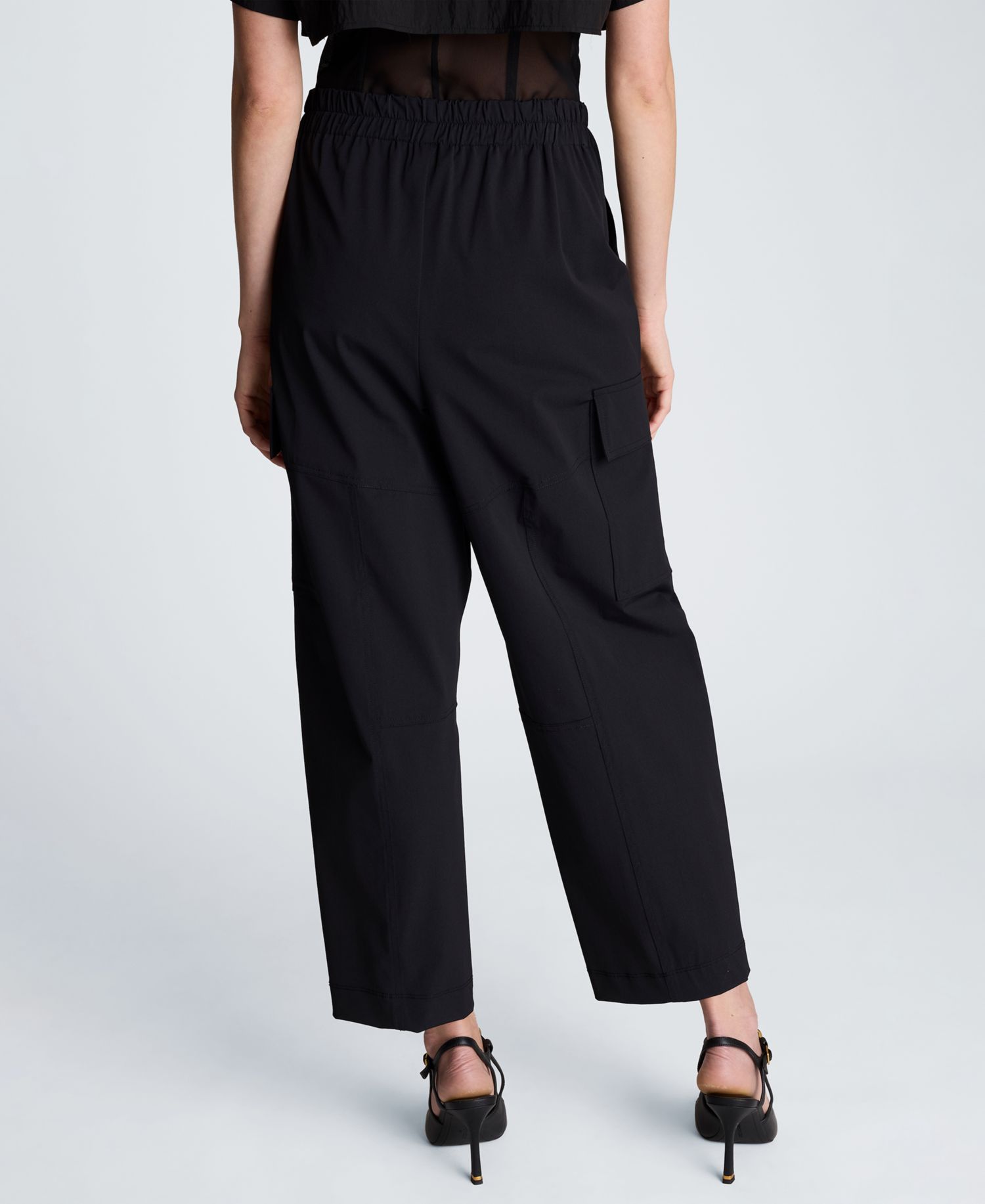 Women's Barrel Leg Cargo Pants