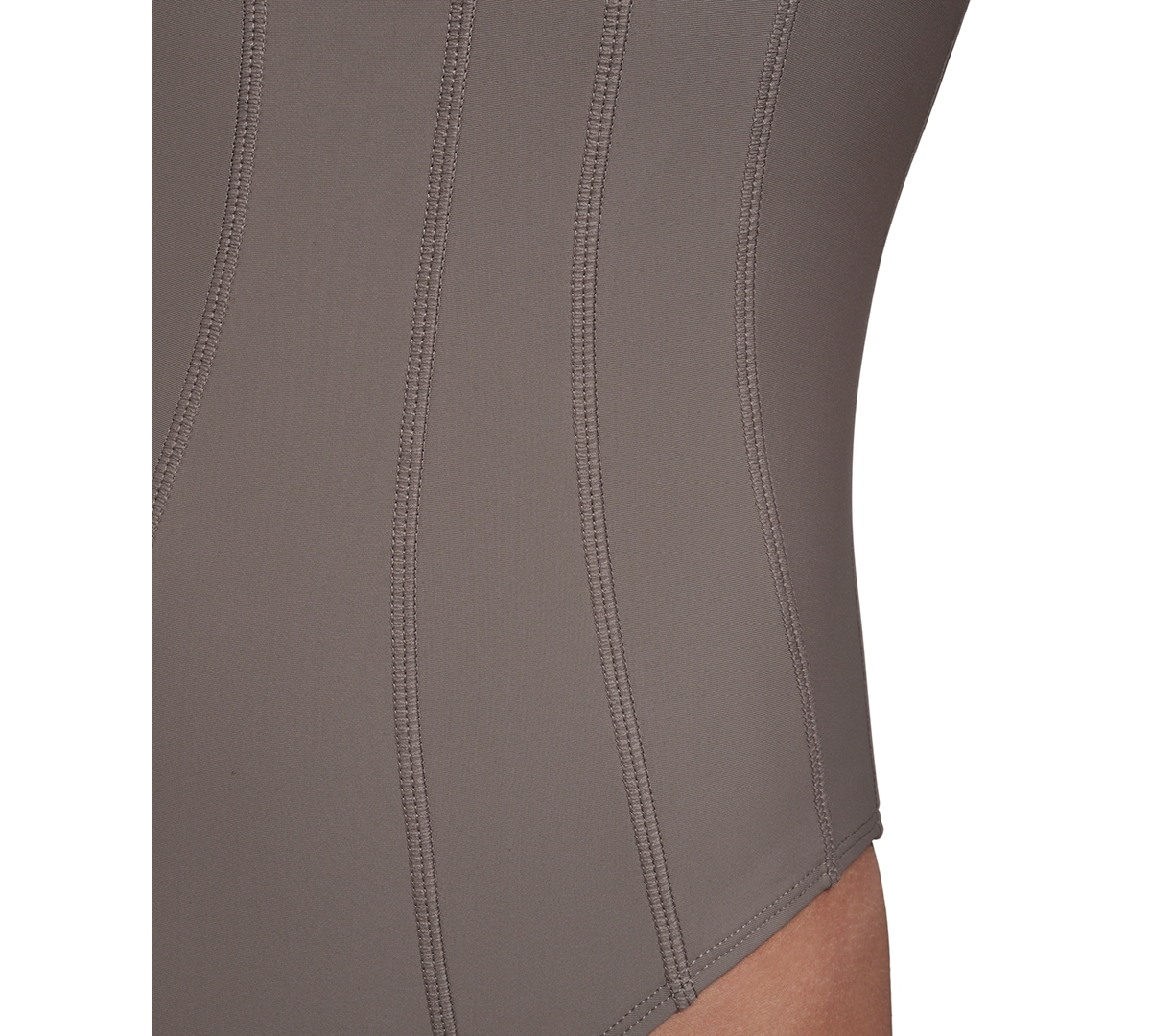Calvin Klein Women's Front Seam Detail One-Piece Swimsuit