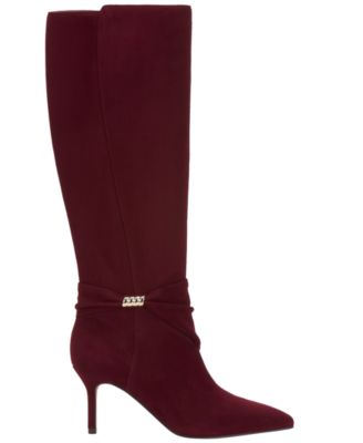 women's dress boots wide calf Fashion Pointed Toe Suede Leopard Side Zipper Knee High Boots, Women Knee High Boots Chunky Block Heel Wide Calf Fashion Boot The epitome of wardrobe staple Steve Madden Women's Voca Wide-Calf