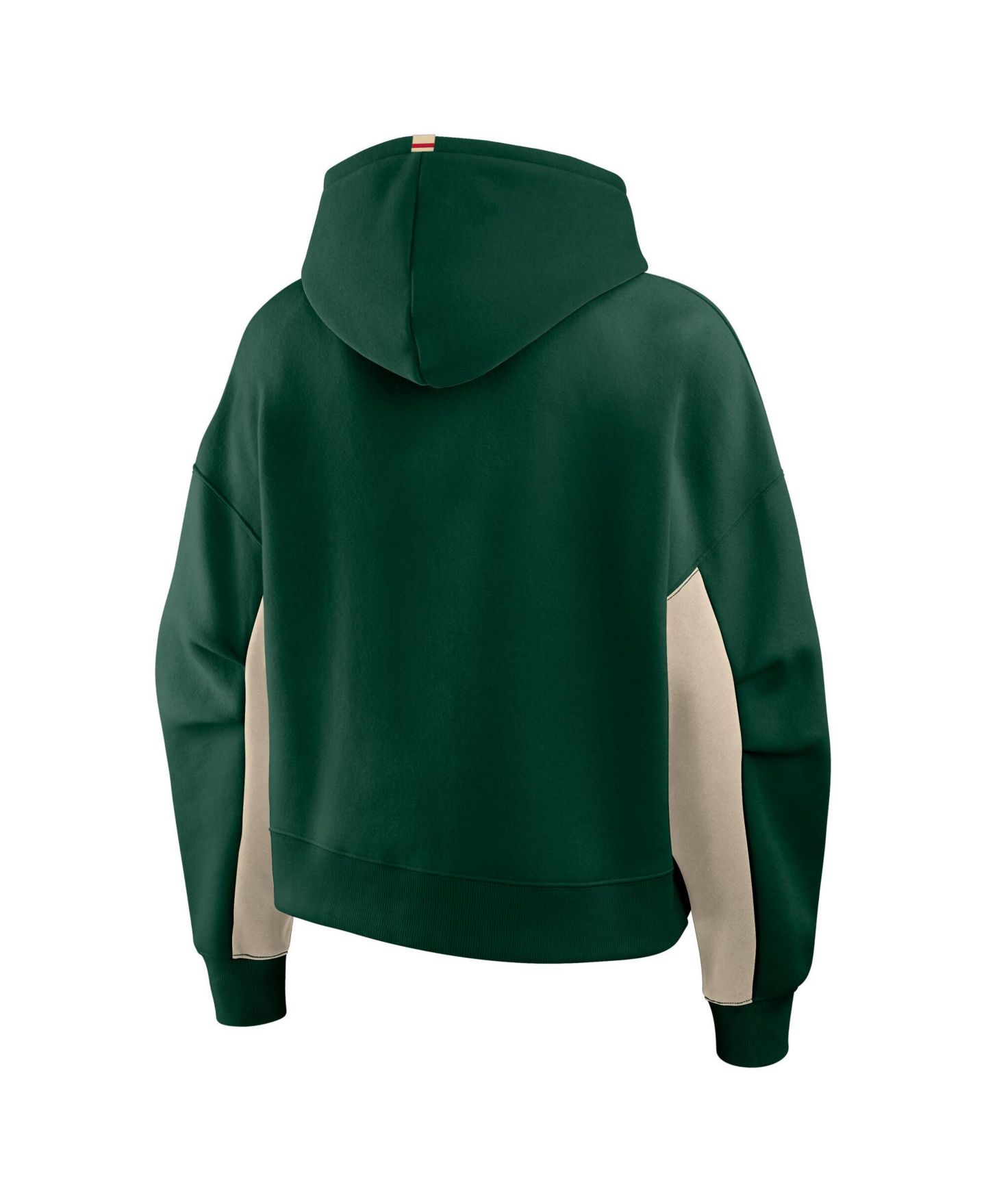 Женское худи Fanatics Green Minnesota Wild Back Check Boxy — фото 2