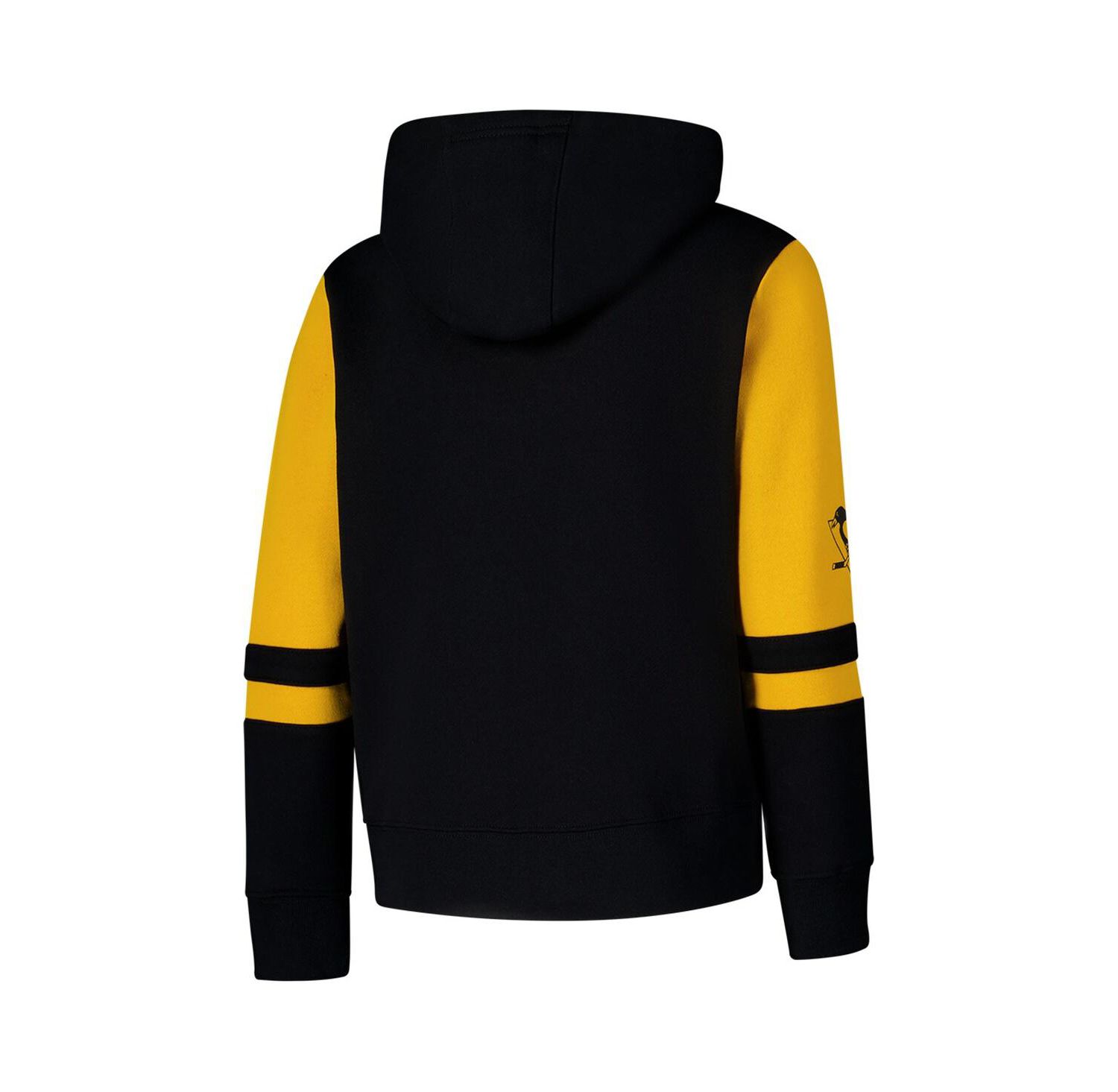 Big Boys and Girls Black Pittsburgh Penguins Face Off Full-Zip Hoodie