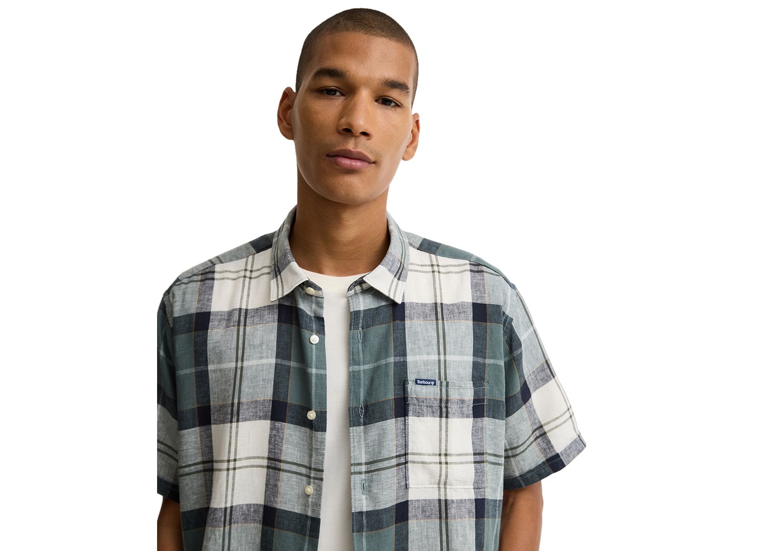 Men's Croft Tartan Regular-Fit Short-Sleeve Shirt