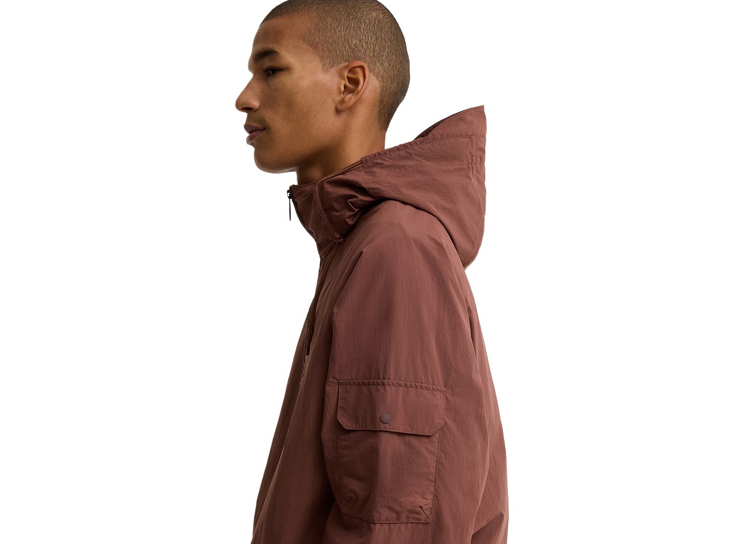 Men's Flyweight Relaxed-Fit Hooded Jacket