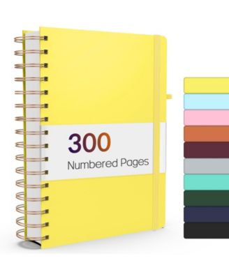 Spiral Journal Notebook Lined Hardcover