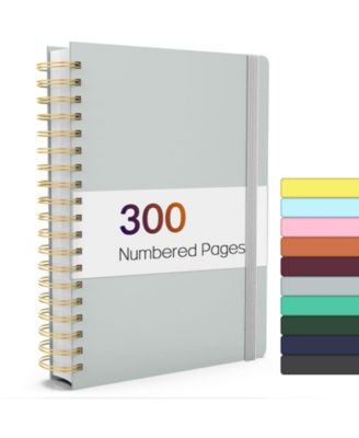 Spiral Journal Notebook Lined Hardcover
