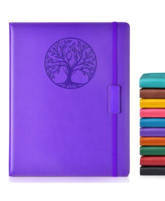 Lined Journal Notebook Hardcover Leather Ruled Writing Diary