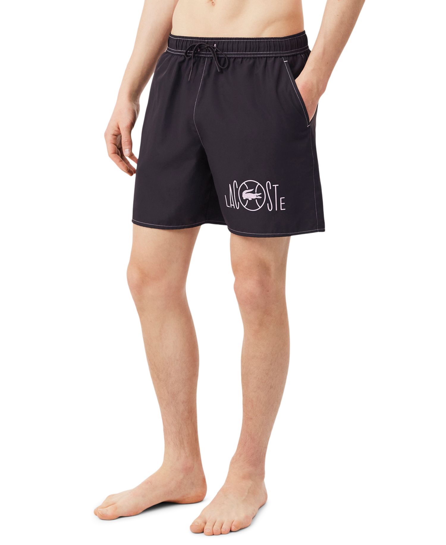 Men's Quick-Dry Elastic Waistband Swim Shorts