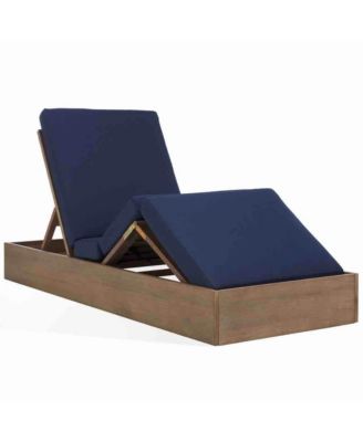 Vincent Wood Chaise Lounge Chair