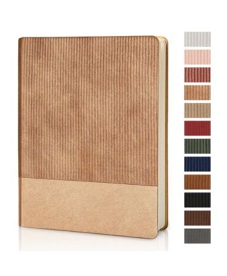 Lined Journal Notebook A5 PU Leather 216 Pages