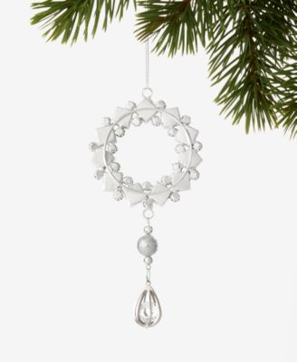 Jeweled Classics Sparkling Wreath Ornament