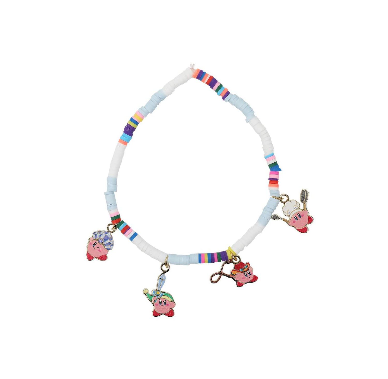 Kirby Copy Abilities 3-Pack Multi-Charmed Bracelet