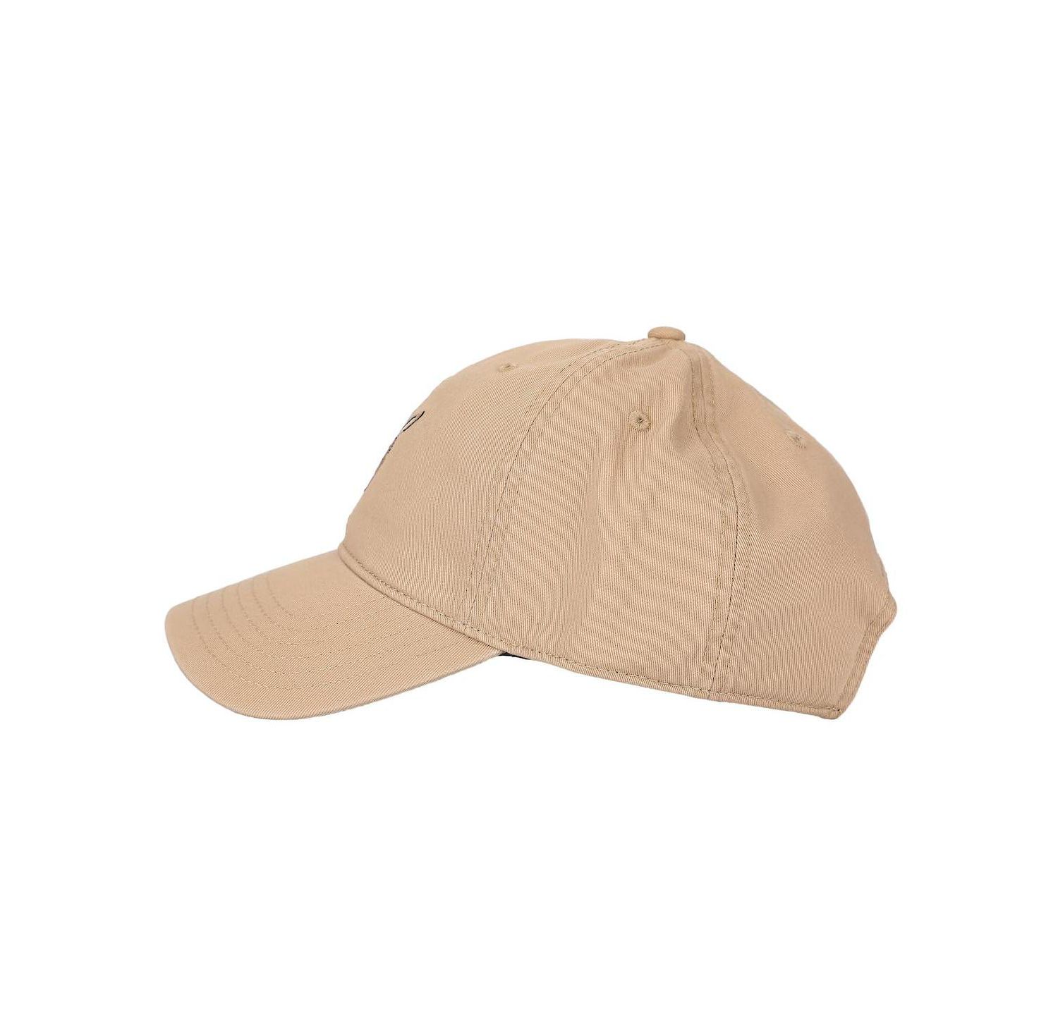 Men's Embroidered Donkey Face Tan Unstructured Baseball Cap