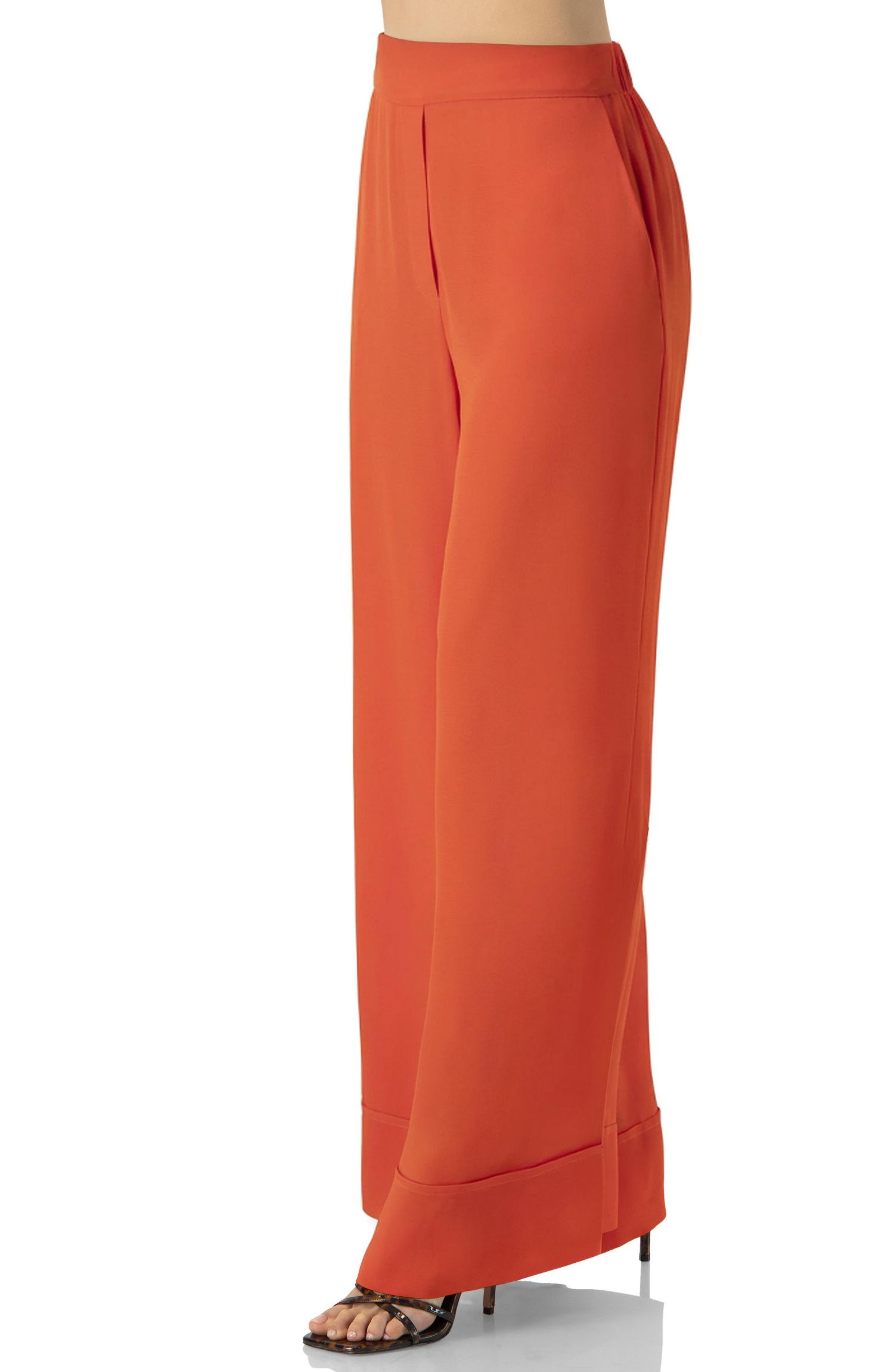 Women's Light Weight Wide-Leg Straight Pants