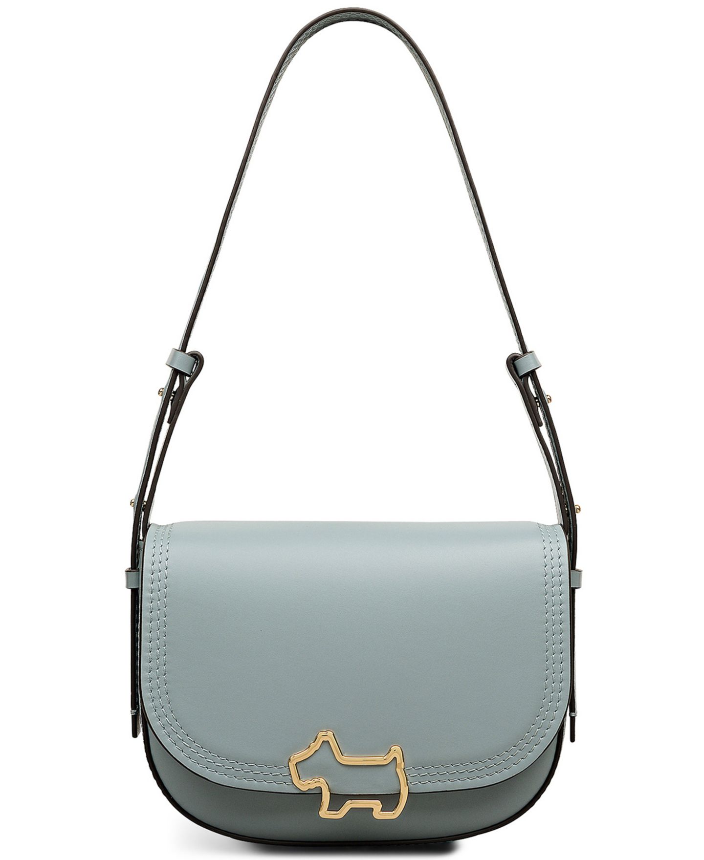 Женская сумка Radley London Keswick Mews Leather Small Shoulder Handbag, цвет: Зелёный — фото 1