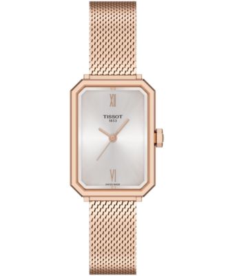 Women's Rose Gold Stainless Steel Bracelet Watch, 21.80mm