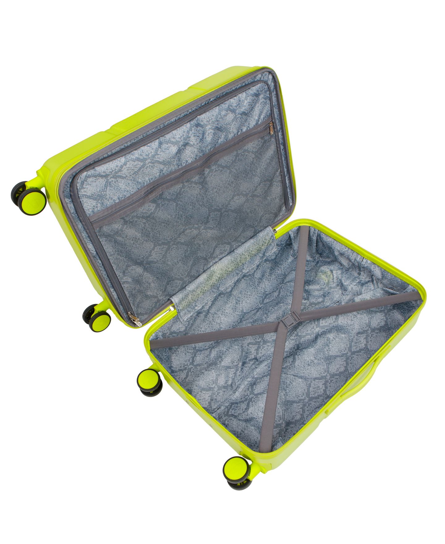 Чемоданы Jessica Simpson Sydney 3 Piece Hardside Spinner Luggage Set, цвет: Limeade — фото 33