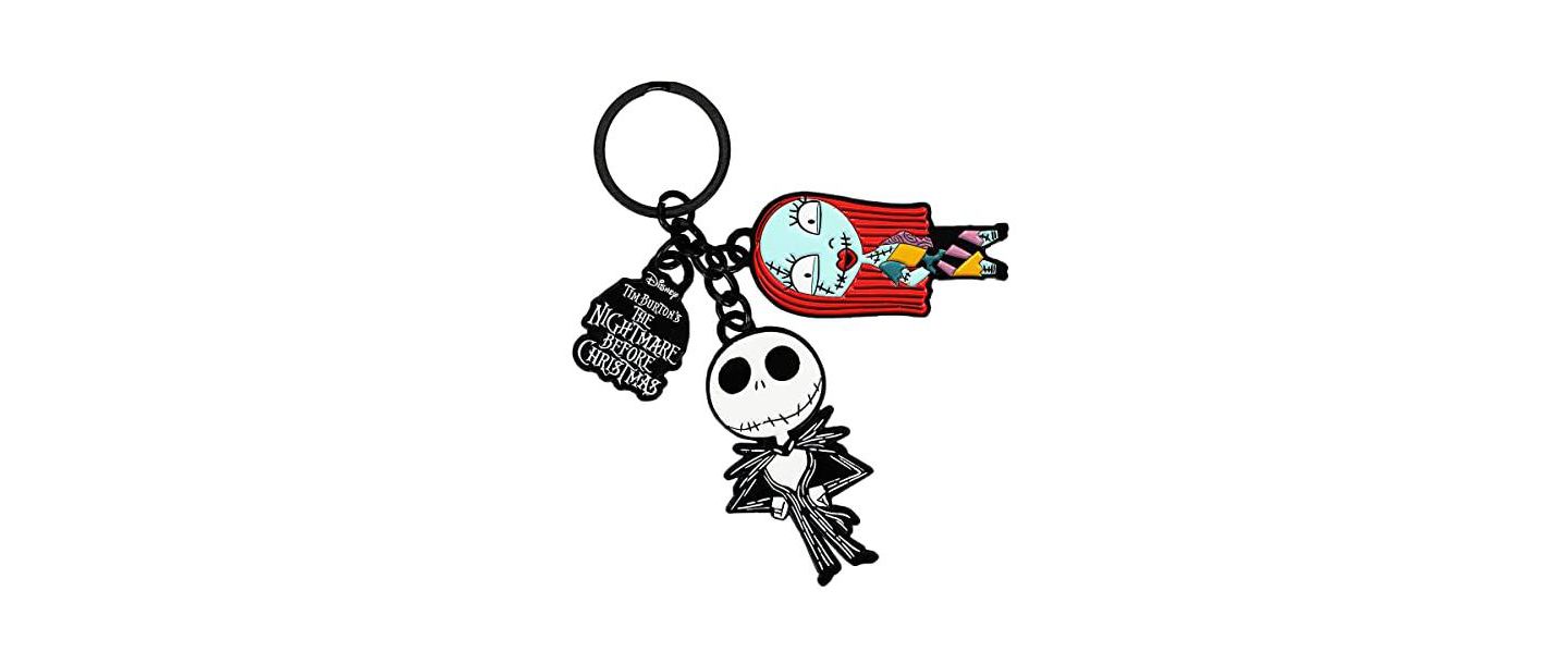 Женский брелок Nightmare Before Christmas Character Charms Keychain, цвет: Разноцветный — фото 3