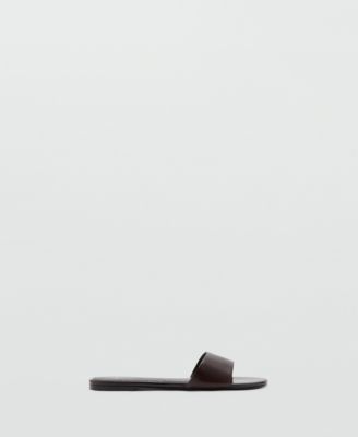 Women's Flat Leather Sandals