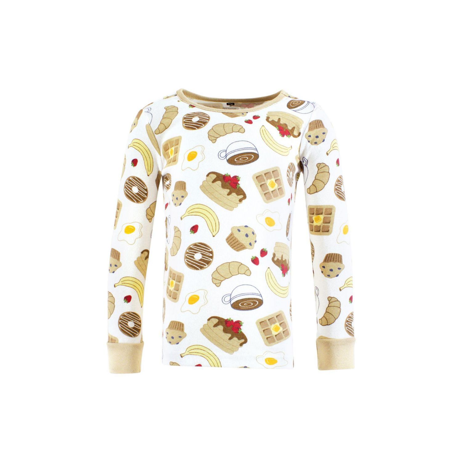 Baby Boys Hudson Cotton Pajama Set, Breakfast