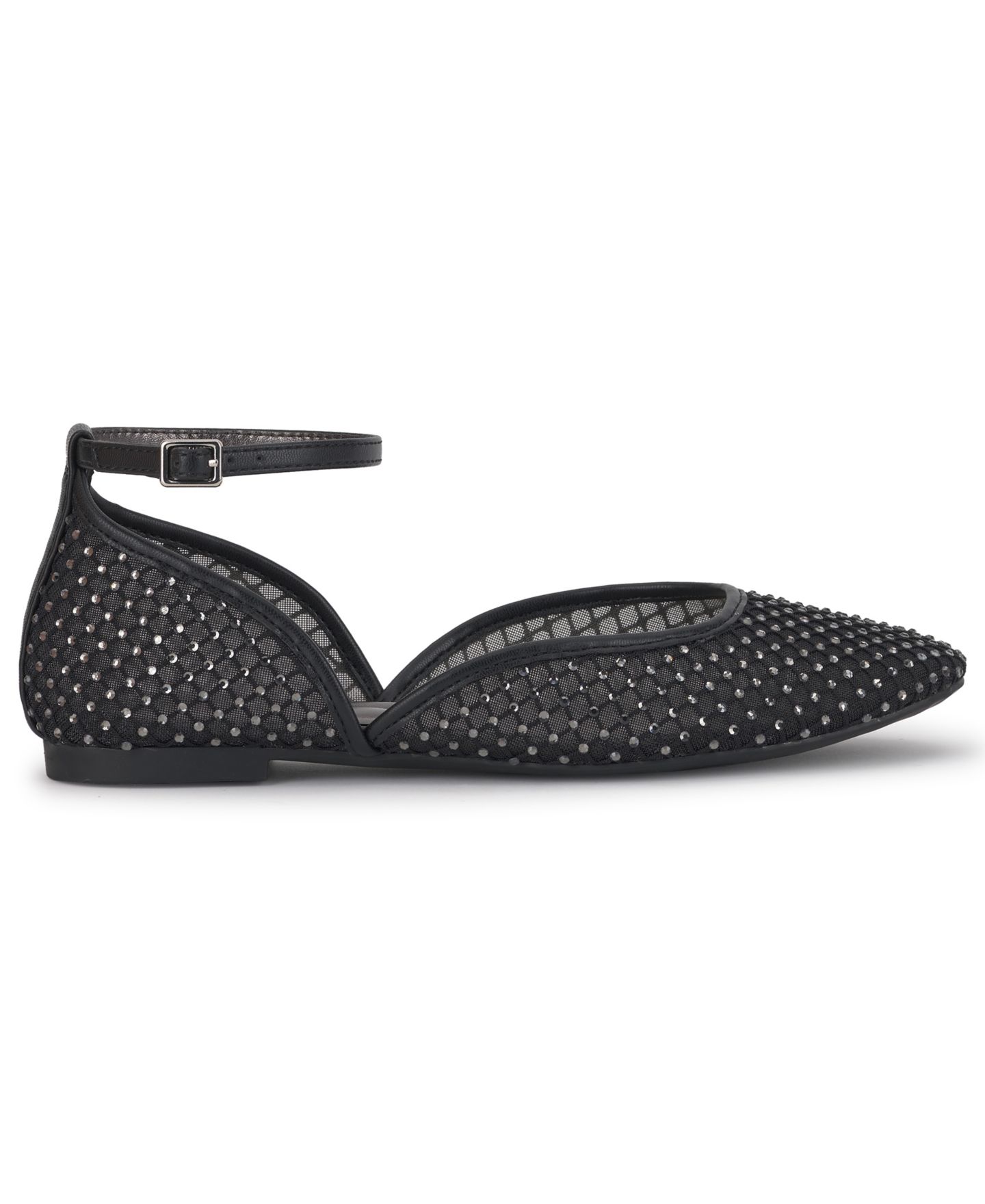 Женские балетки Jessica Simpson Laelli Mesh Ballet Flats, цвет: Чёрный — фото 2
